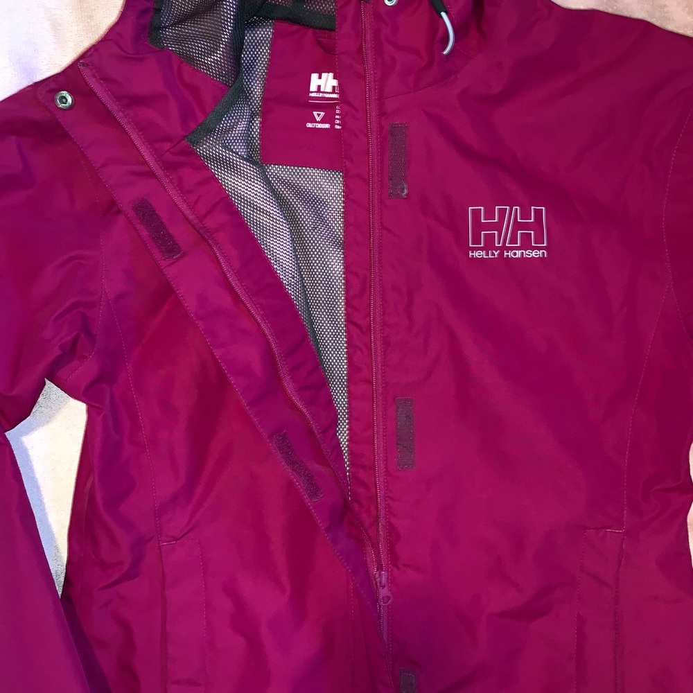 Helly Hansen Pink Rain Jacket - Picture 2 of 8